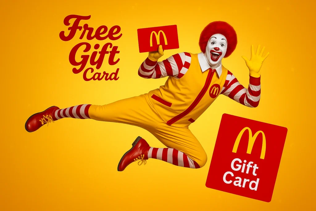 Earn Free McDonald’s Gift Card!